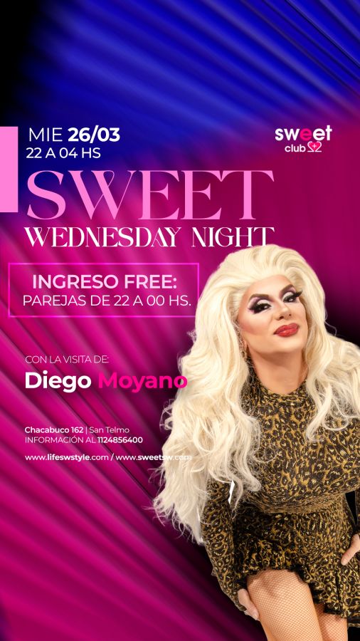 Sweet Wednesday Night en Sweet Club