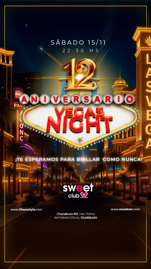 12 aniversario sweet