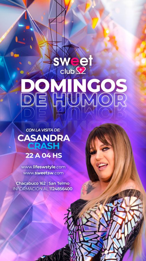domingos de humor con casandra crash