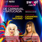 Carnaval sin Freno en Sweet Club