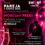 Celebrá tu cumpleaños en Sweet Club